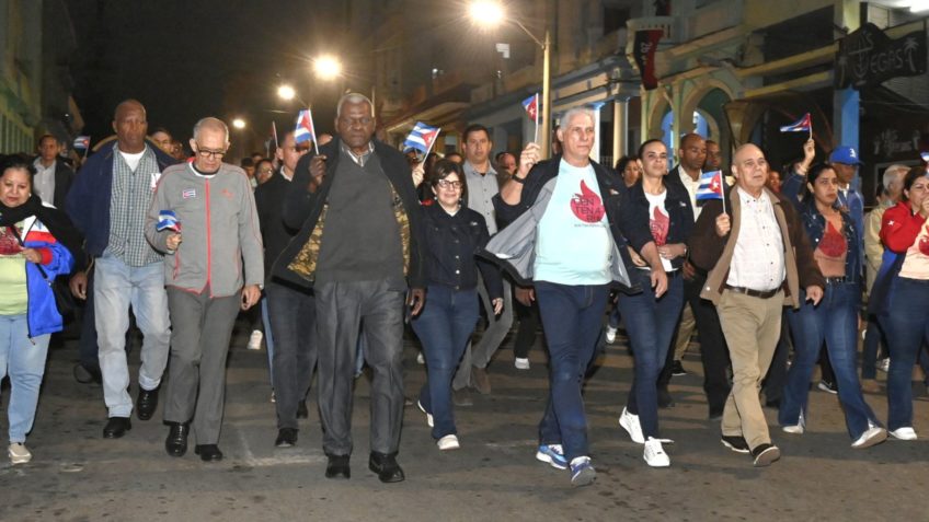 Díaz-Canel lidera ato em Havana contra imperialismo e exalta Martí