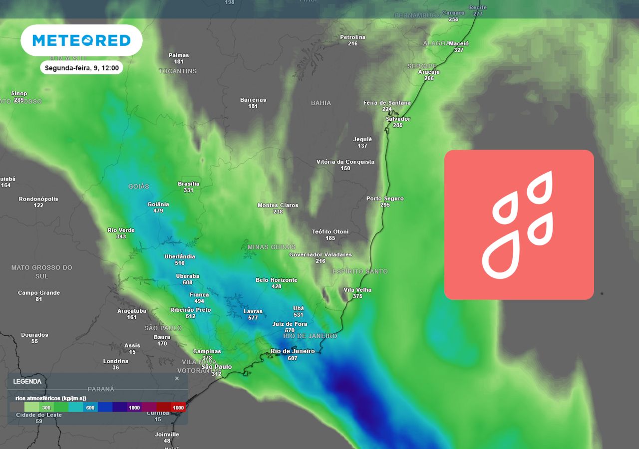 ZCAS traz chuva extrema e ventos de 100 km/h em 4 regiões do país