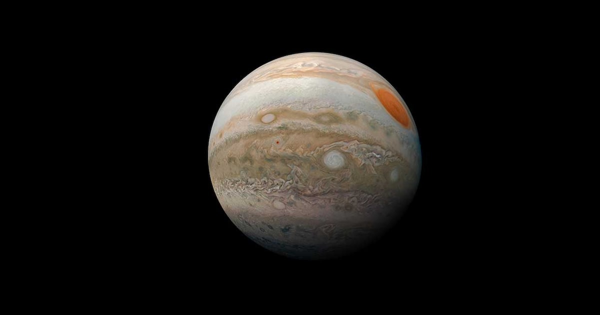 Nasa revela que Júpiter é ligeiramente menor do que se pensava