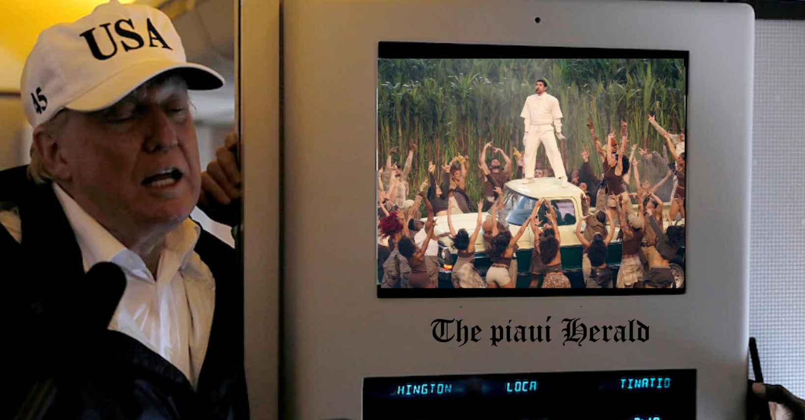 Trump tem síncope ao ver Bad Bunny no Super Bowl e cria ‘Good Bunny’