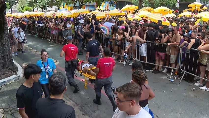 Tumulto em bloco de Calvin Harris na Consolação paralisa pré-Carnaval em SP