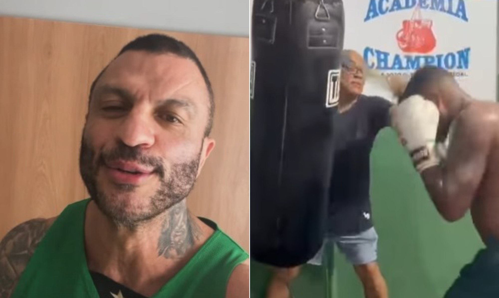 Bambam ironiza treino de Davi com campeão de boxe e acirra rivalidade