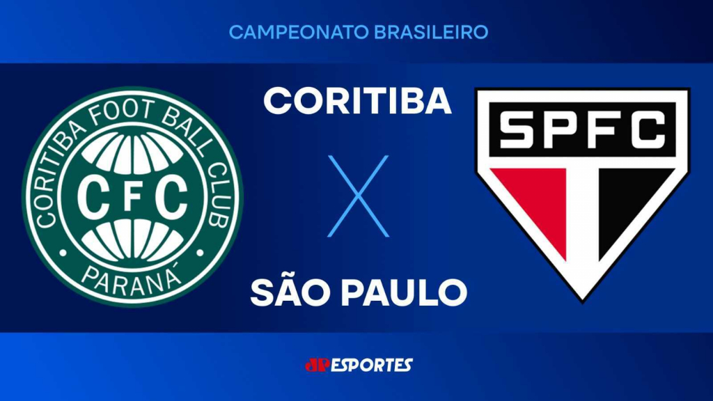 Coritiba x São Paulo: onde assistir e o que vale pelo Brasileirão