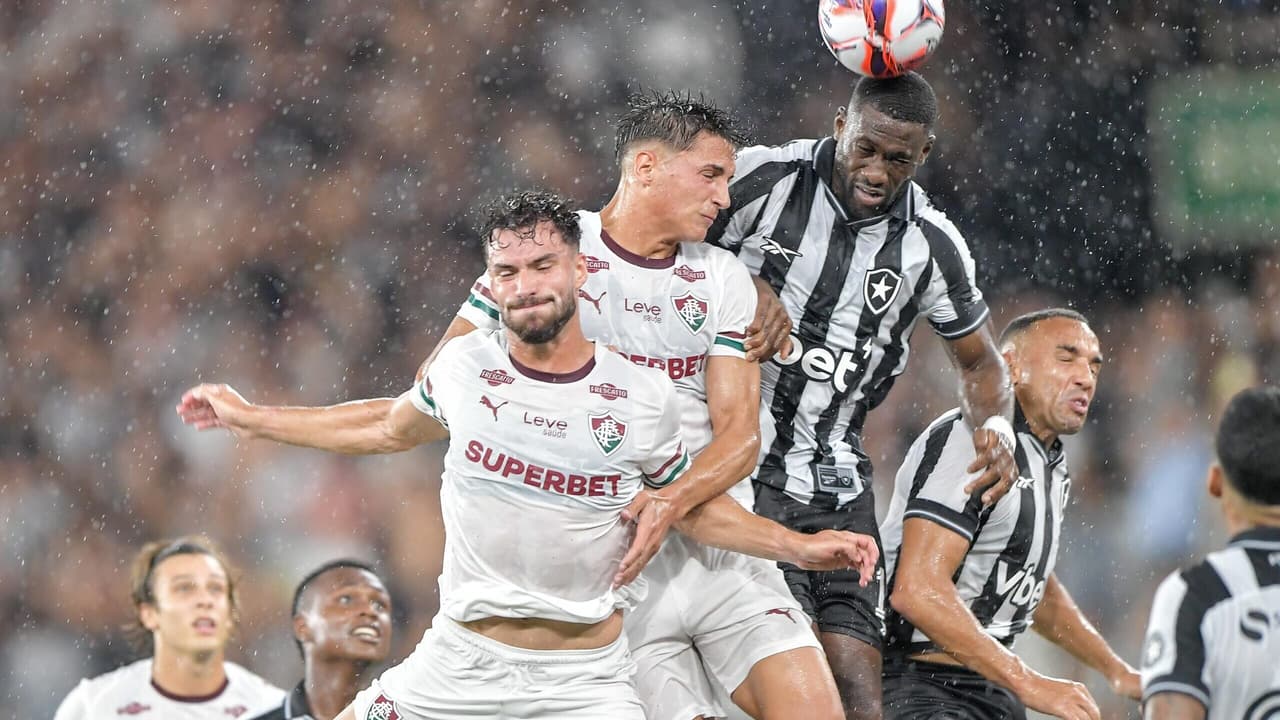 IA prevê empate em 2 a 2 entre Fluminense e Botafogo no Brasileirão