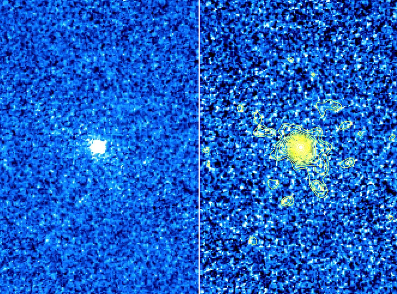 Cometa 41P surpreende astrônomos ao inverter sentido de rotação