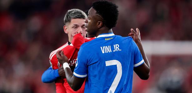 Mourinho minimiza denúncia de racismo de Vini Jr. e mira em comemoração