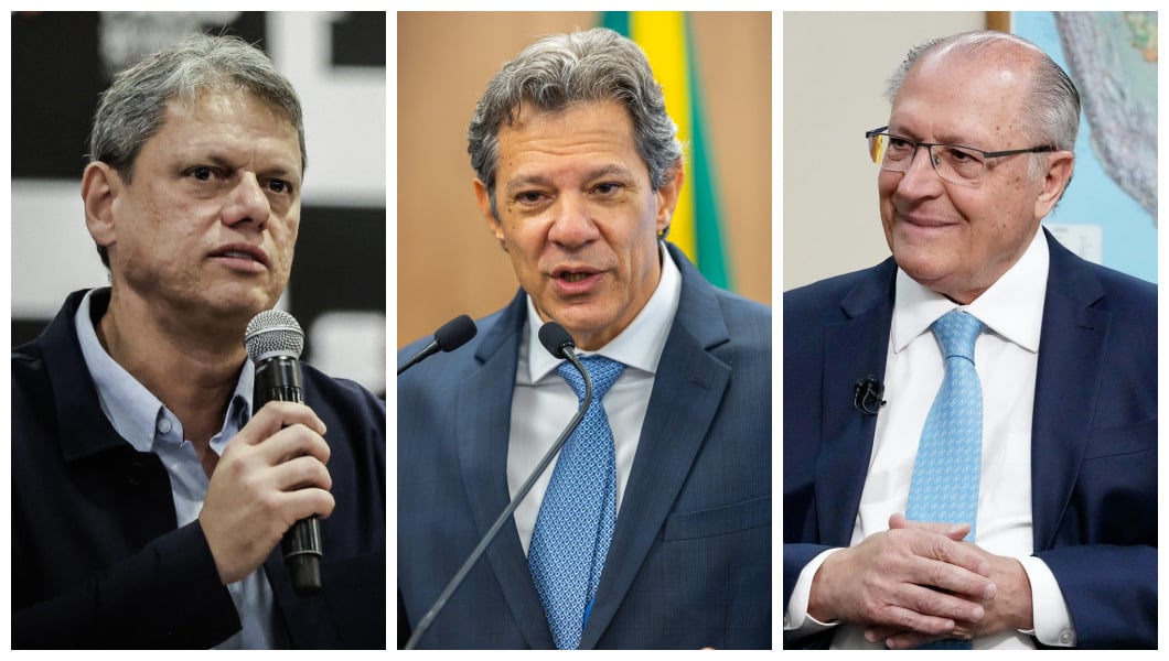 Pesquisa mostra Tarcísio à frente na disputa pelo governo de SP em 2026