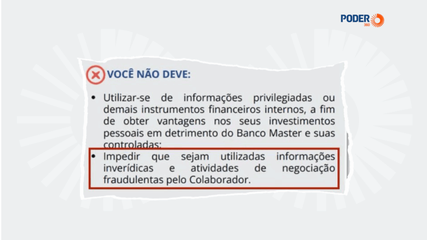 Erro em Código de Ética do Banco Master abre brecha para fraude