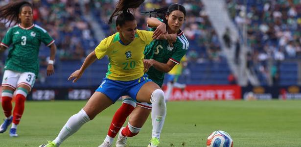 Brasil perde do México em amistoso e liga alerta antes do Fifa Series