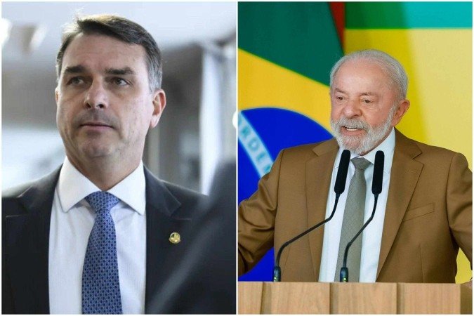 Flávio Bolsonaro supera Lula em simulação de 2º turno, diz Quaest