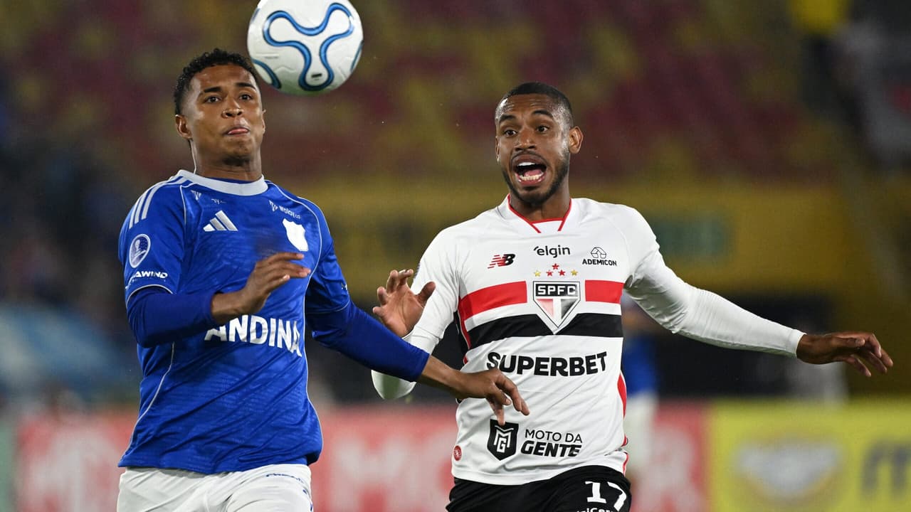 São Paulo empata com Millonarios e mantém liderança na Sul-Americana