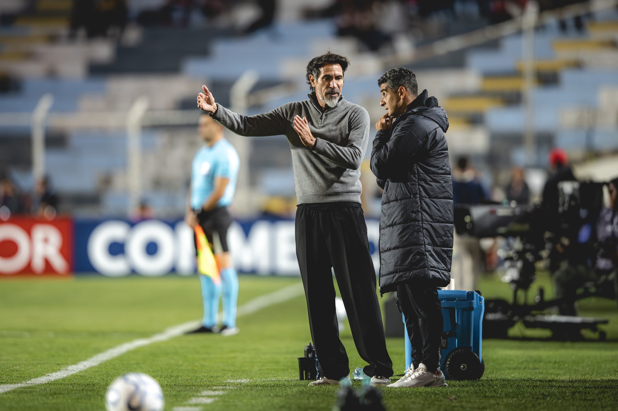 Domínguez muda discurso e prega união após derrota do Atlético-MG