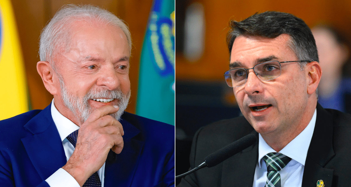 Nova leva de pesquisas acirra disputa entre Lula e Flávio Bolsonaro
