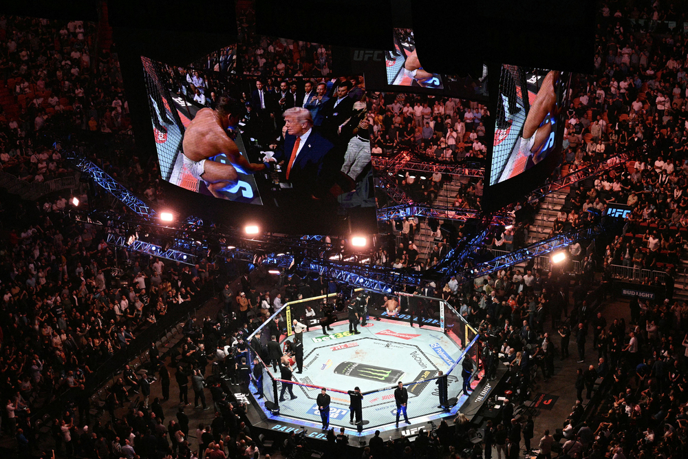 Trump elogia Paulo Borrachinha após nocaute e dança no UFC 327