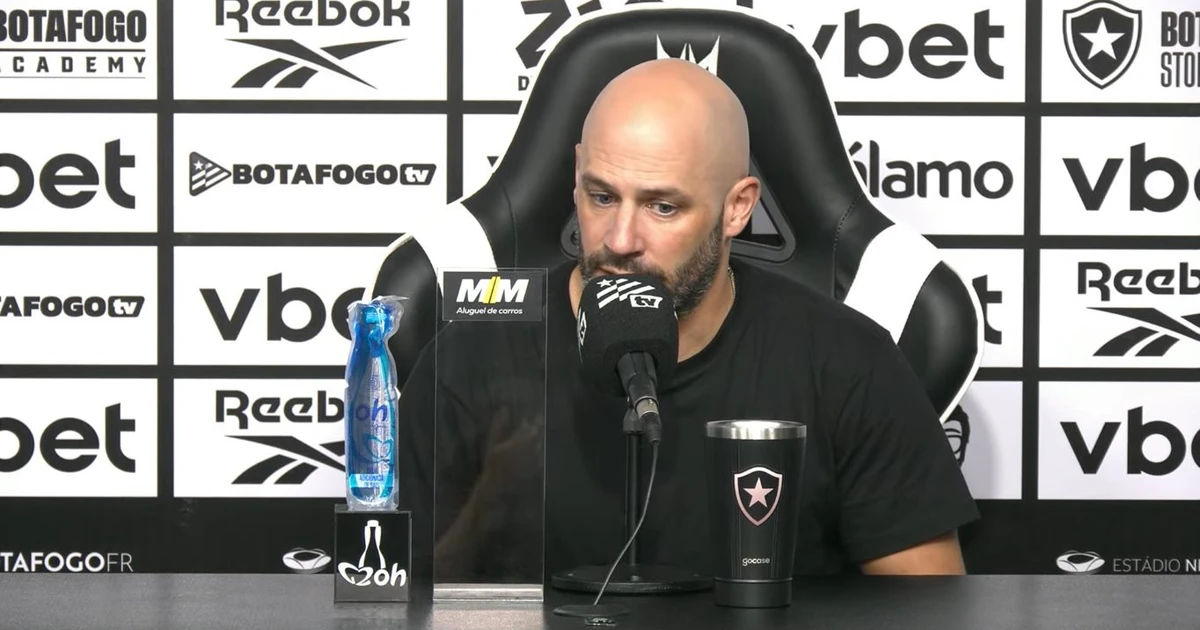 Franclim lamenta empate do Botafogo com Coritiba no Nilton Santos