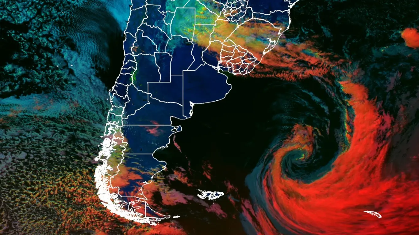 Frente fria e ciclone intenso provocam temporais no Rio Grande do Sul