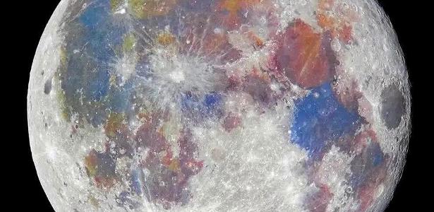 Imagens coloridas da Lua viralizam, mas não mostram cor real