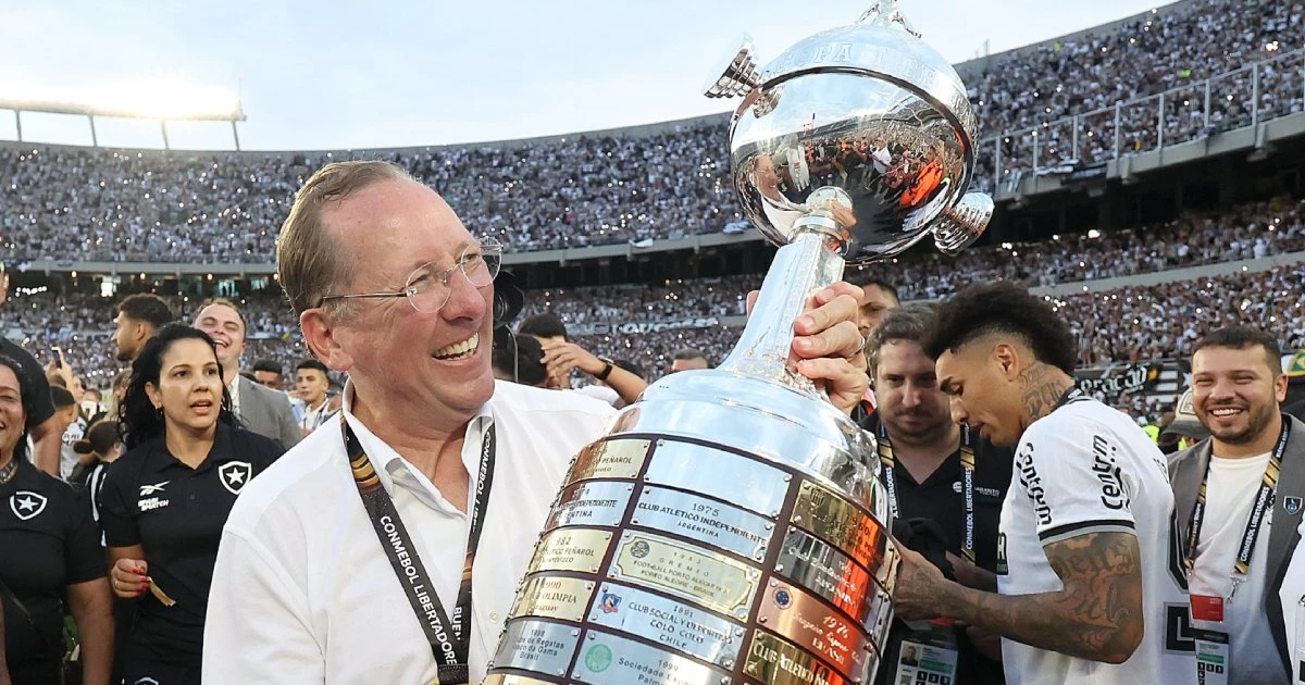 Nicola liga títulos do Botafogo em 2024 a rombo de R$ 2,7 bi