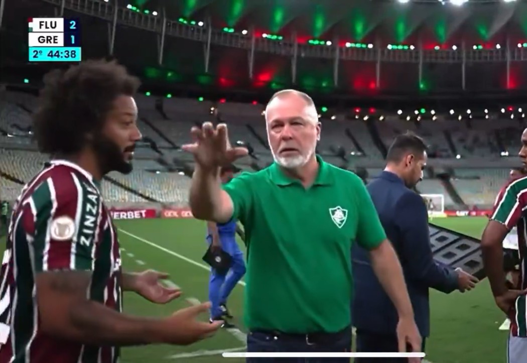 Marcelo expõe falta de diálogo com Mano Menezes e saída do Fluminense