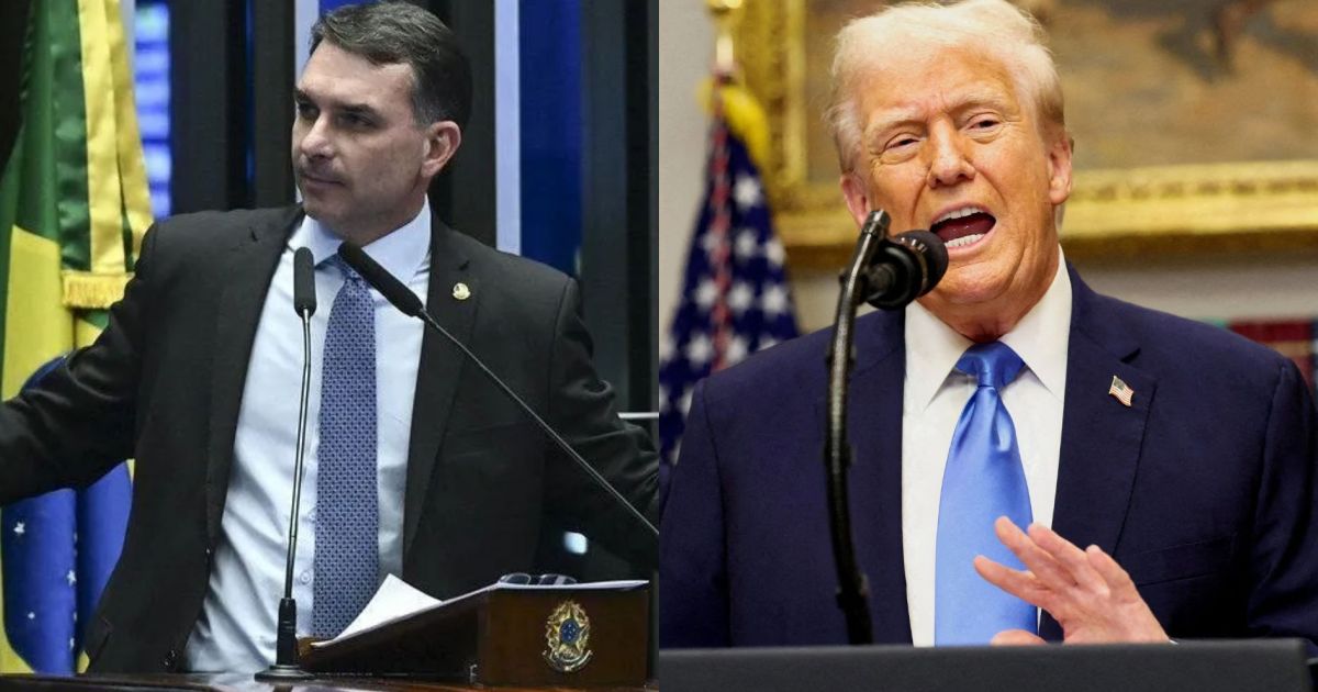 Sem encontro com Trump, Flávio Bolsonaro volta de Washington esvaziado