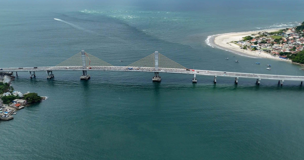Paraná inaugura Ponte da Vitória, 3ª maior ponte marítima do País