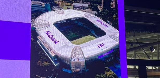 Torcida escolhe Nubank Parque como novo nome da arena do Palmeiras