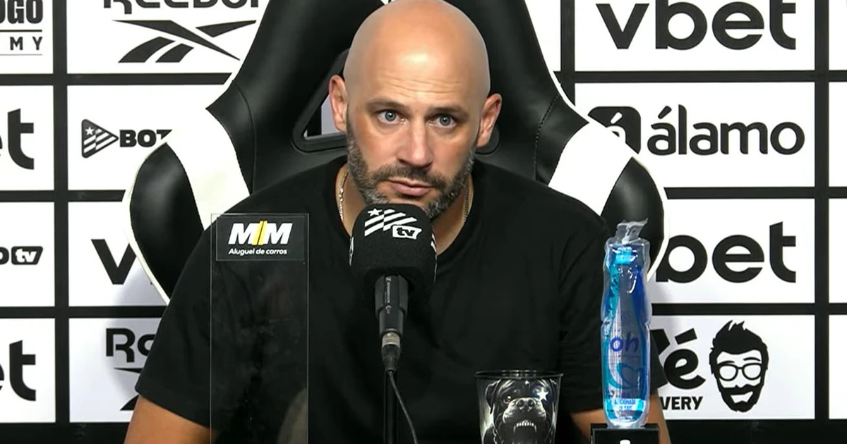 Franclim cobra equilíbrio após Botafogo sofrer virada do Remo no Nilton Santos