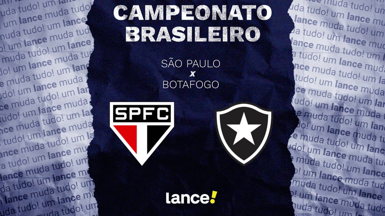 São Paulo x Botafogo põe em jogo reação tricolor e embalo alvinegro