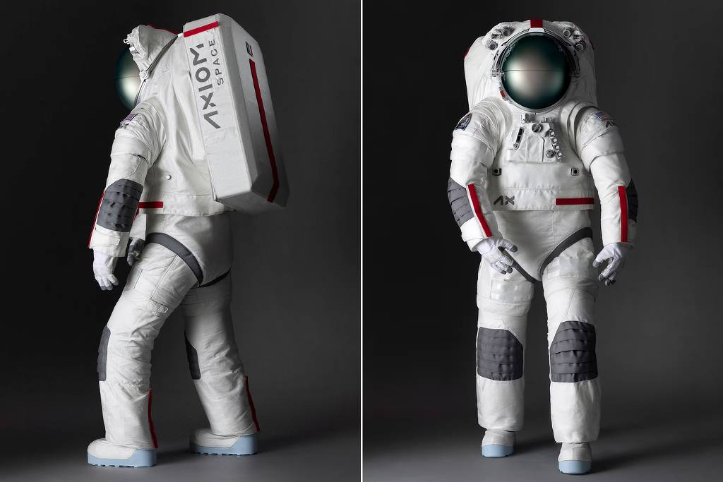 Prada apresenta traje espacial com sistema de resfriamento para a Nasa