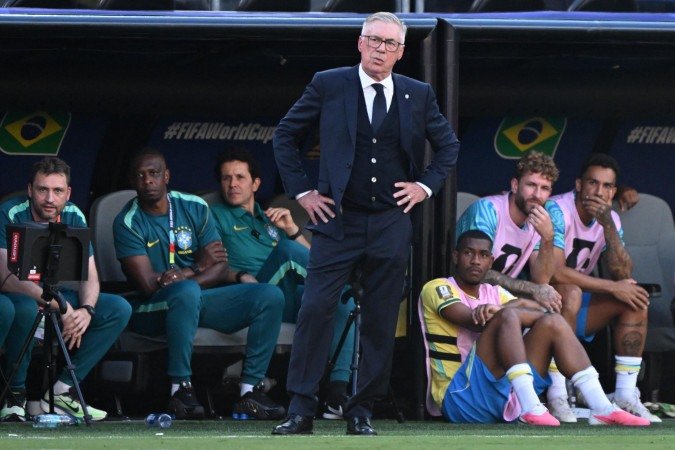 Irritado, Ancelotti cobra reação do Brasil após empate com Marrocos