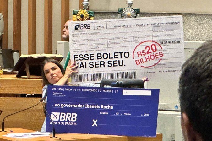 Vaiada, Paula Belmonte critica empréstimo de R$ 6,6 bi ao GDF na CLDF
