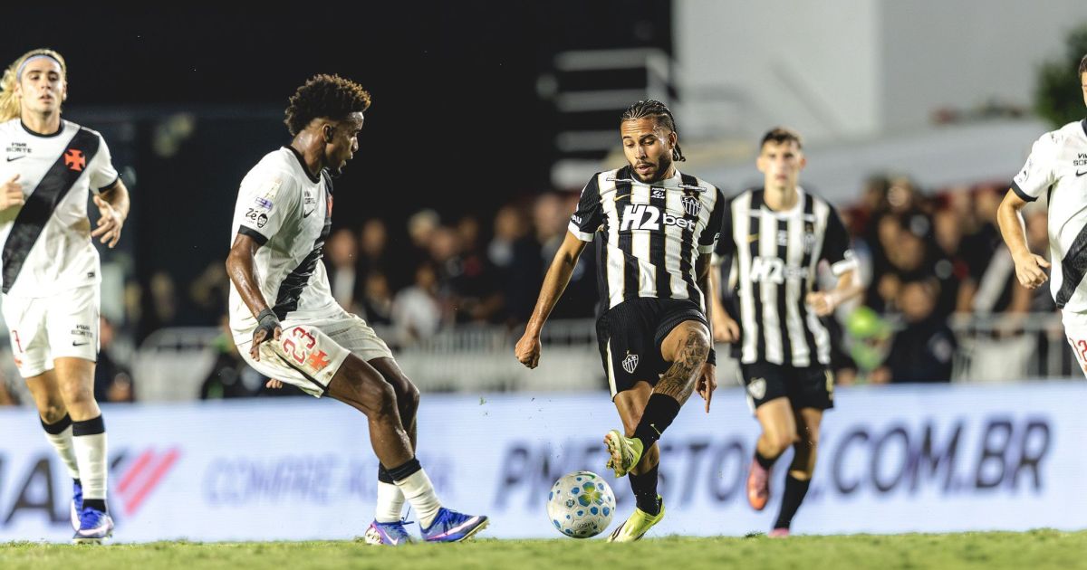 Atlético-MG vence o Vasco, sobe na tabela e empurra rival ao Z4