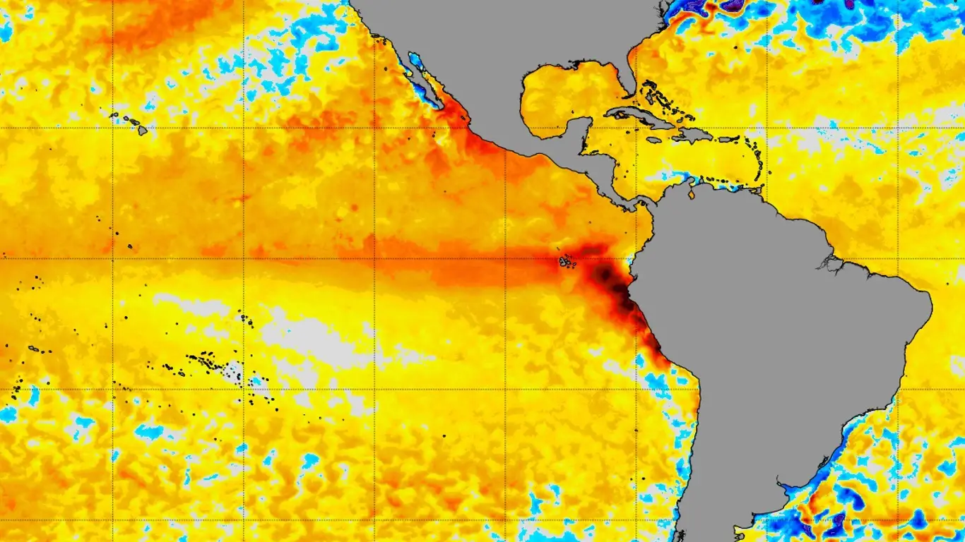 El Niño ganha força no Pacífico e acende alerta para o clima no Brasil