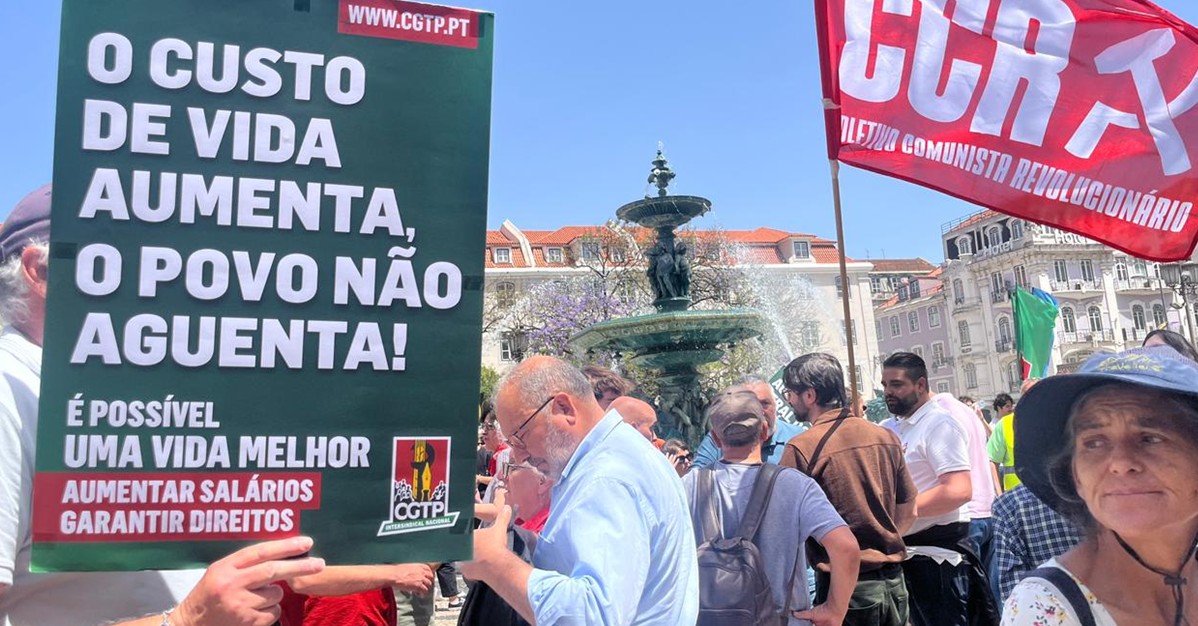 Greve geral em Portugal desafia pacote trabalhista “Trabalho XXI”