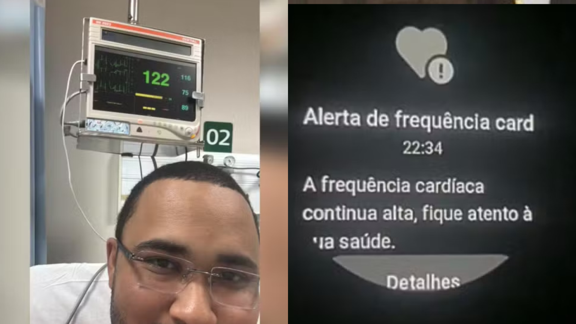 Alerta de relógio inteligente leva jovem à UTI e revela arritmia grave