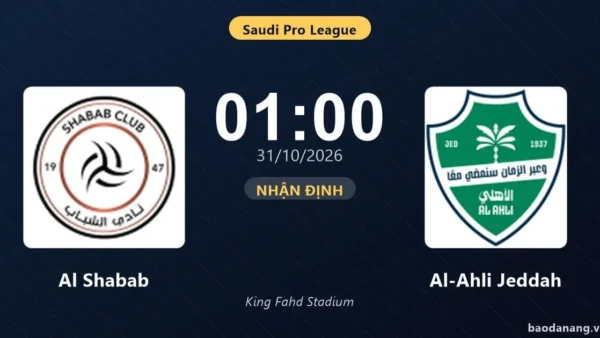 Al-Ahli tenta 6ª vitória contra Al Shabab e luta por liderança