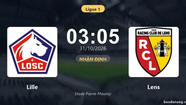 Lille e Lens duelam hoje na Ligue 1 com vaga no topo em jogo