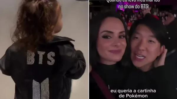 Filha de Neymar e outros famosos prestigiam show do BTS em São Paulo