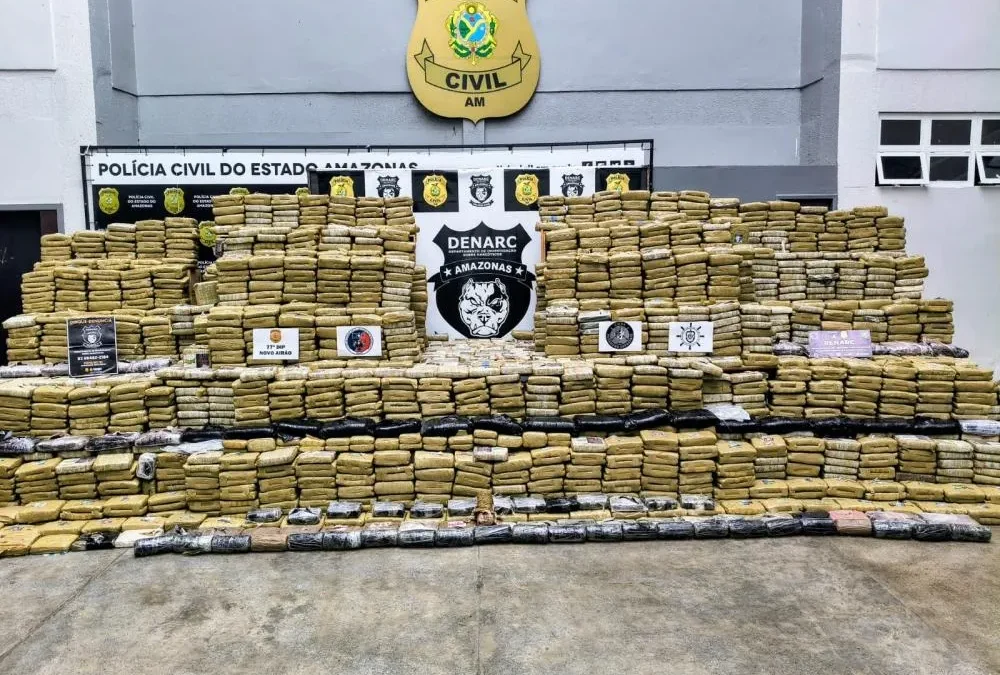 Denarc apreende 1,5 tonelada de skunk em Novo Airão em três dias