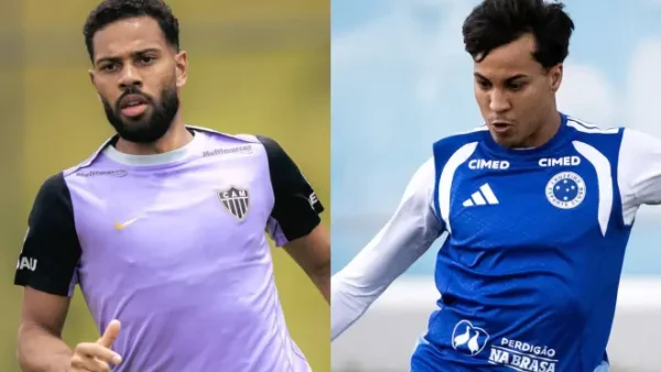 Atlético e Cruzeiro se enfrentam hoje na Arena MRV; veja horário e onde assistir