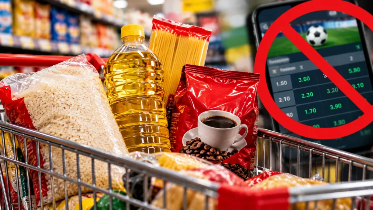 Consumo de alimentos cresce após restrição às bets, aponta Abras