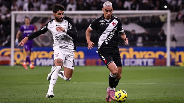 Corinthians sofre virada do Vasco, entra no Z-4 e vê risco de queda aumentar na Série A