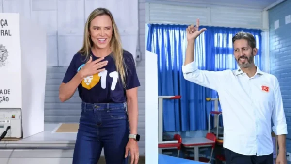 Celina reforça número 11 e alianças; Grass aposta nas ruas no 2º turno