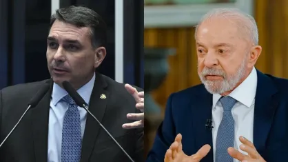 Checagem em tempo real marca debate entre Lula e Flávio Bolsonaro