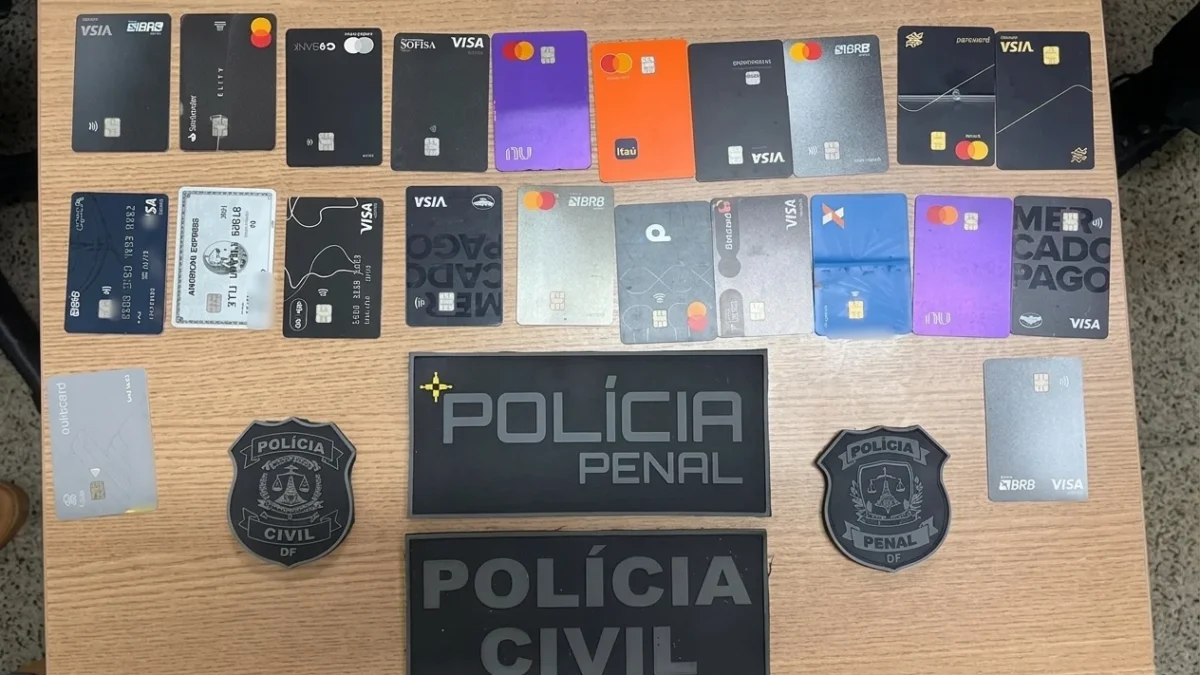 Funcionário terceirizado é suspeito de furtar cartões de policiais penais na Papuda