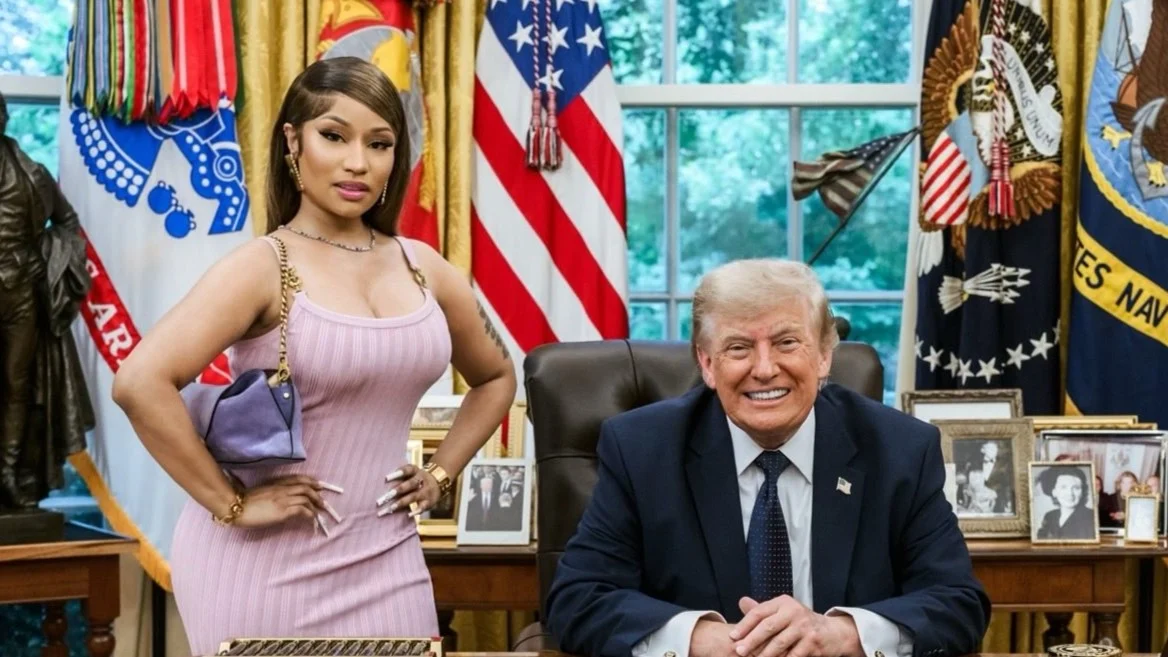 Trump elogia o corpo de Nicki Minaj durante comício e chama atenção nos EUA