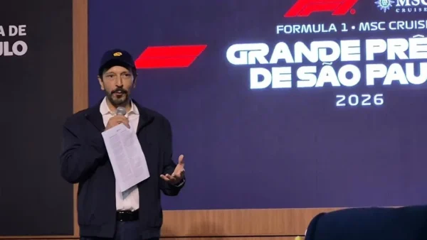 Ricardo Nunes destaca impacto bilionário da Fórmula 1 e anuncia melhorias em Interlagos