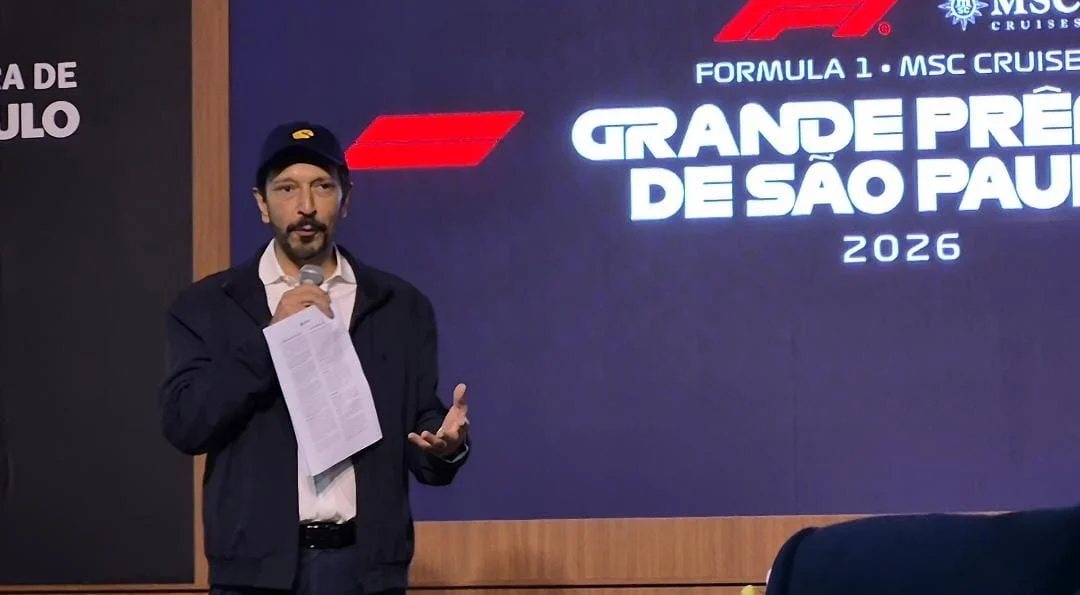 Ricardo Nunes destaca impacto bilionário da Fórmula 1 e anuncia melhorias em Interlagos