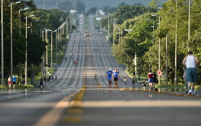 Corridas de rua vão interditar vias do Eixo Monumental e Sudoeste neste fim de semana