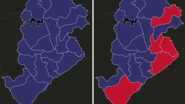 Mapa dos votos em BH estreita diferença entre Flávio e Lula